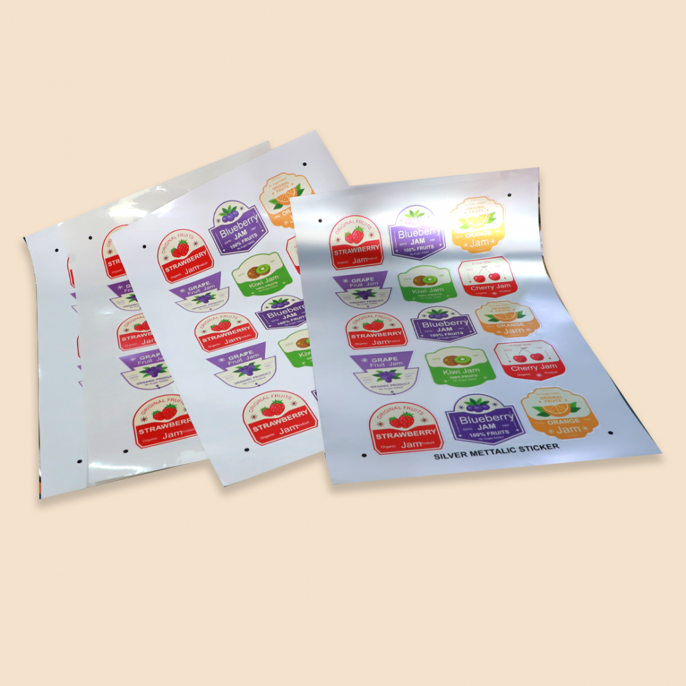 SILVER STICKER